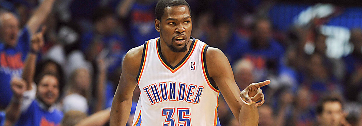 Contribuição de Kevin Durant para a gloriosa página GenteApontando